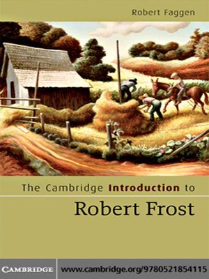 The Cambridge Introduction to Robert Frost - ebook